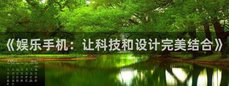 辉达平台4代理：《娱乐手机：让科技和设计完美结合》